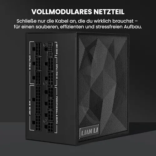 Lian Li SX0850P 850W 80+ Platinum modulaire - vue 2