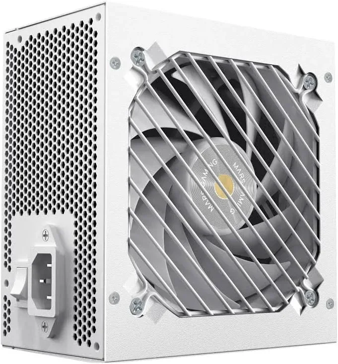 Alimentation PC ATX Mars Gaming MPB1000SI 1000 W, garantie 7 ans, 80Plus Gold, 90 % blanc - image 3
