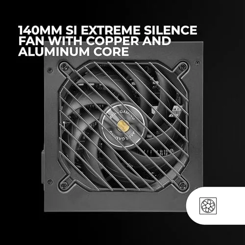 Mars Gaming Mpb1000sim 1000W 80+ Gold modulaire noir - vue 3