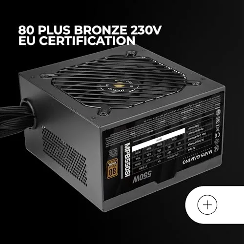 Mars Gaming MPB550SI 550W 80+ Bronze - vue 5