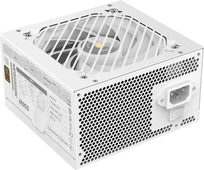 Mars Gaming MPB550SI Alimentation ATX 550 W 7 ans de garantie 80 Plus Bronze 90 % blanc - image 4