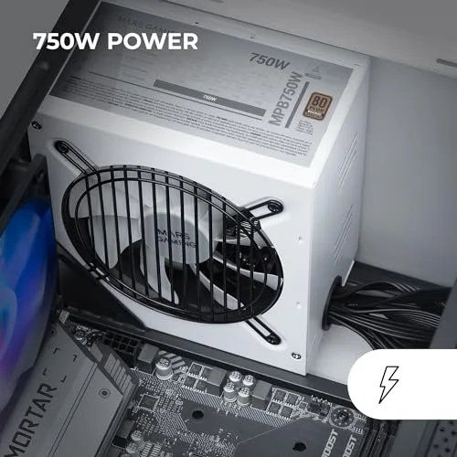 Mars Gaming MPB750 750W 80+ Bronze blanc - vue 2