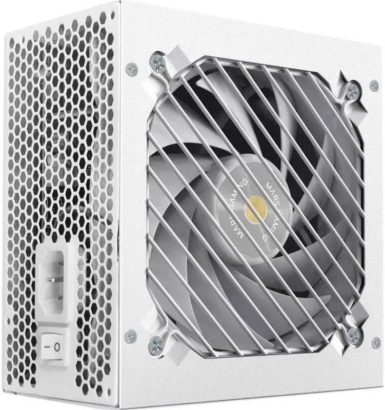 Alimentation Mars Gaming MPB750PSI 750 W ATX 3.1 PCIe 5.1 80 Plus Gold Blanche - image 2