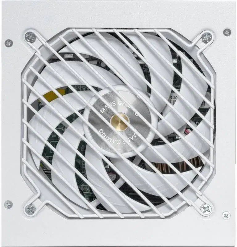 Alimentation Mars Gaming MPB750PSI 750 W ATX 3.1 PCIe 5.1 80 Plus Gold Blanche - image 4