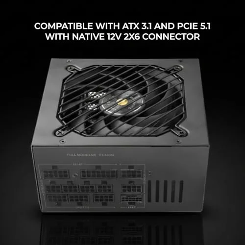 Mars Gaming MPB750PSI 750W 80+ Gold noire - vue 5