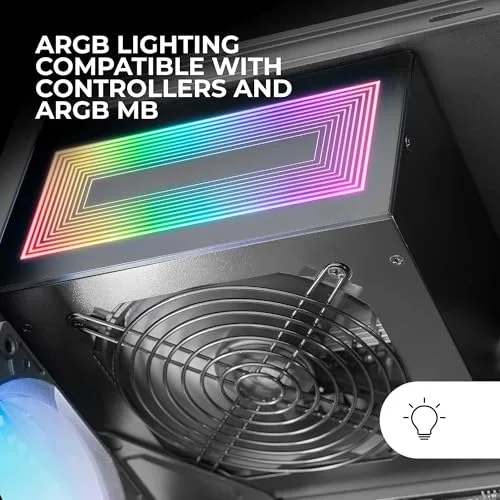 Mars Gaming MPB750S 750W 80+ Bronze ARGB noir - vue 5