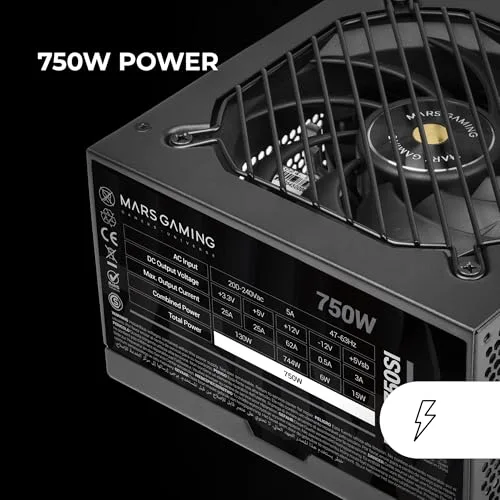 Mars Gaming MPB750SI 750W 80+ Bronze - vue 4