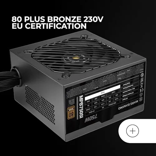 Mars Gaming MPB750SI 750W 80+ Bronze - vue 5