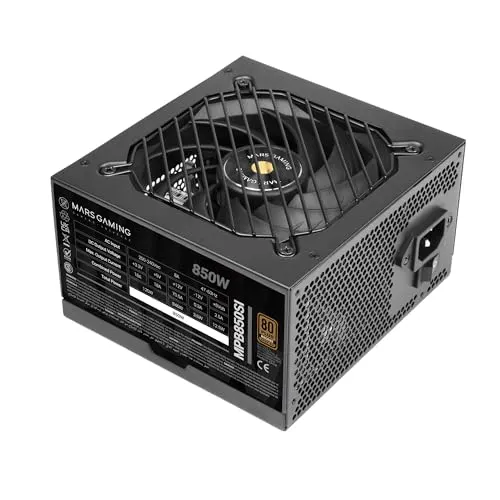 Mars Gaming MPB850SI 850W 80+ Bronze noir