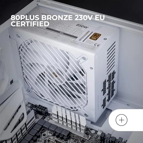 Mars Gaming Mpb850sim 850W 80+ Bronze modulaire blanc - vue 4