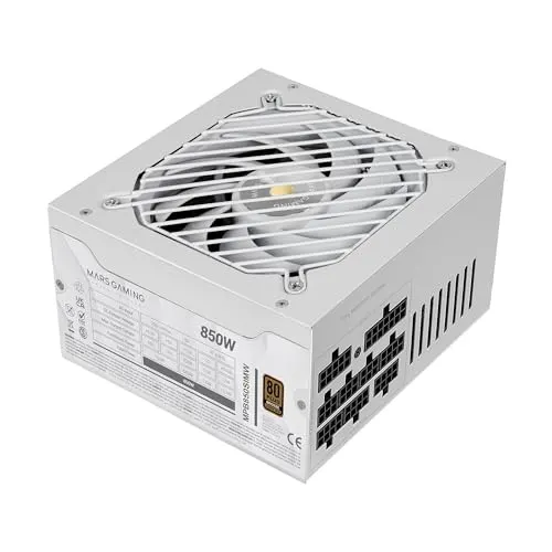 Mars Gaming Mpb850sim 850W 80+ Bronze modulaire blanc