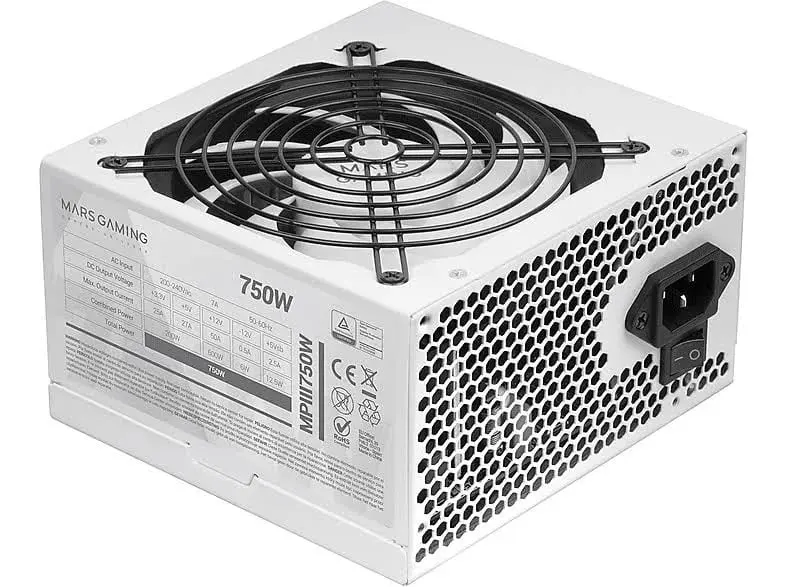Mars Gaming MPIII750 750W blanc