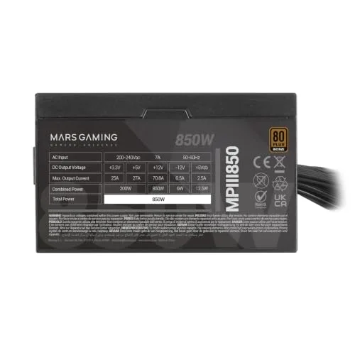 Mars Gaming MPIII850 850W - vue 4