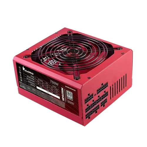 Mars Gaming MPVU750M 750W 80+ Gold modulaire rouge