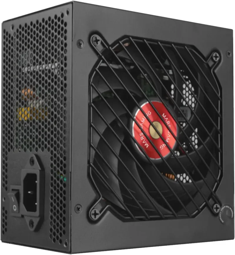 Mars Gaming MPVU750SI Alimentation ATX 750 W 10 ans de garantie 80 Plus Argent DC-DC et Rouge SMD - image 3