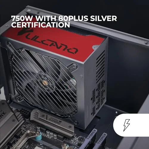 Mars Gaming MPVU750SIM 750W 80+ Silver modulaire rouge - vue 2