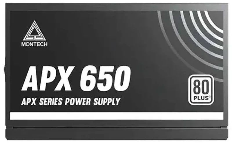 Fuente de Alimentación Montech APX650 650W Certificación 80 PLUS White ATX - image 3