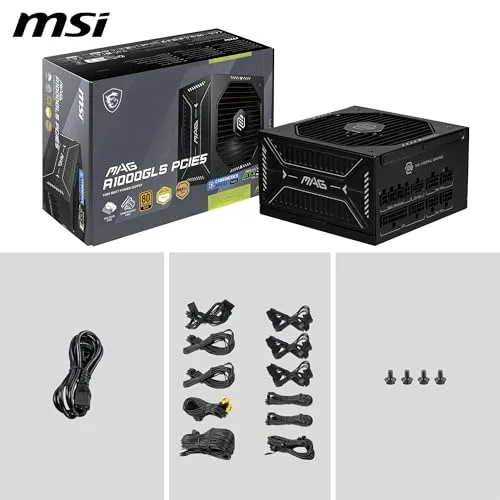 MSI A850GLS 1000W 80+ Gold modulaire - vue 7
