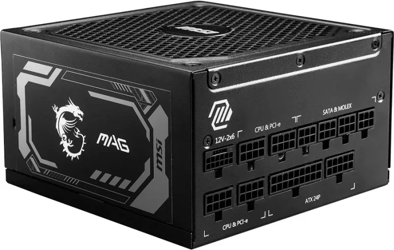 MSI MAG A1250GL PCIE5 1250W 80+ Gold modulaire noir