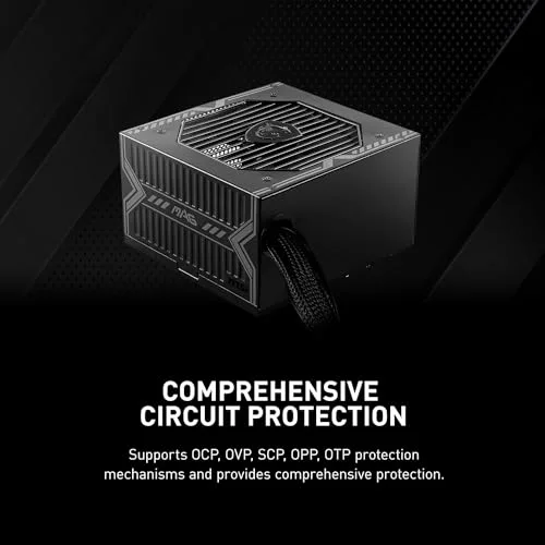 MSI MAG A650BN 650W 80+ Bronze noir - vue 6