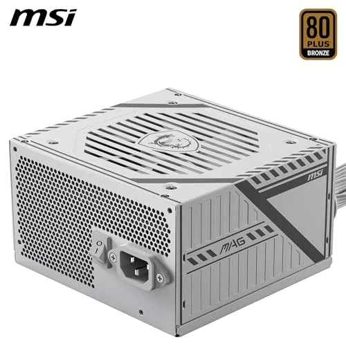 MSI MAG A650BNL 650W 80+ Bronze blanc - vue 2