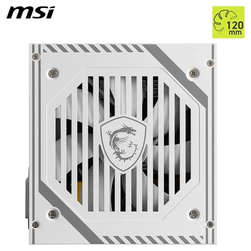 MSI MAG A650BNL 650W 80+ Bronze blanc - vue 3