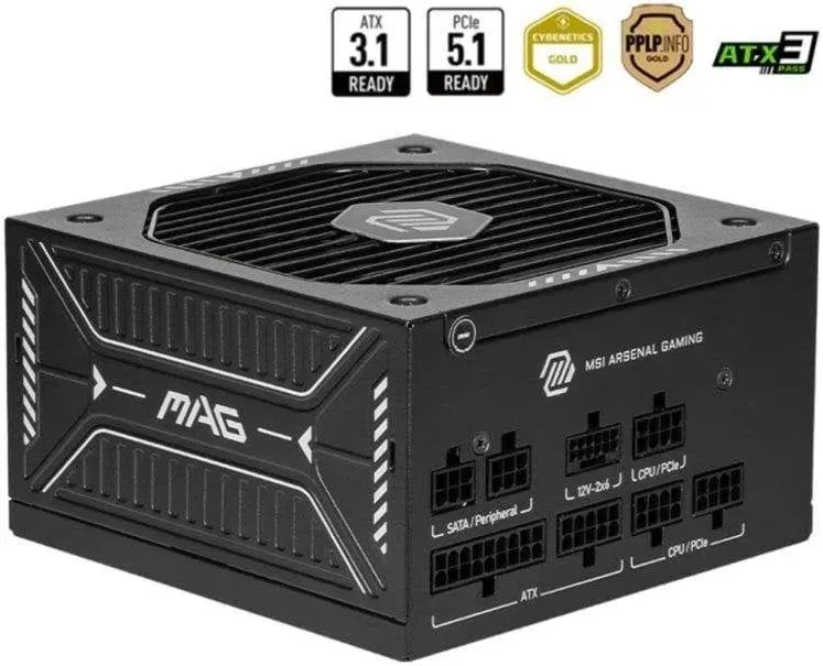 MSI MAG A650GLS 650W 80+ Gold modulaire
