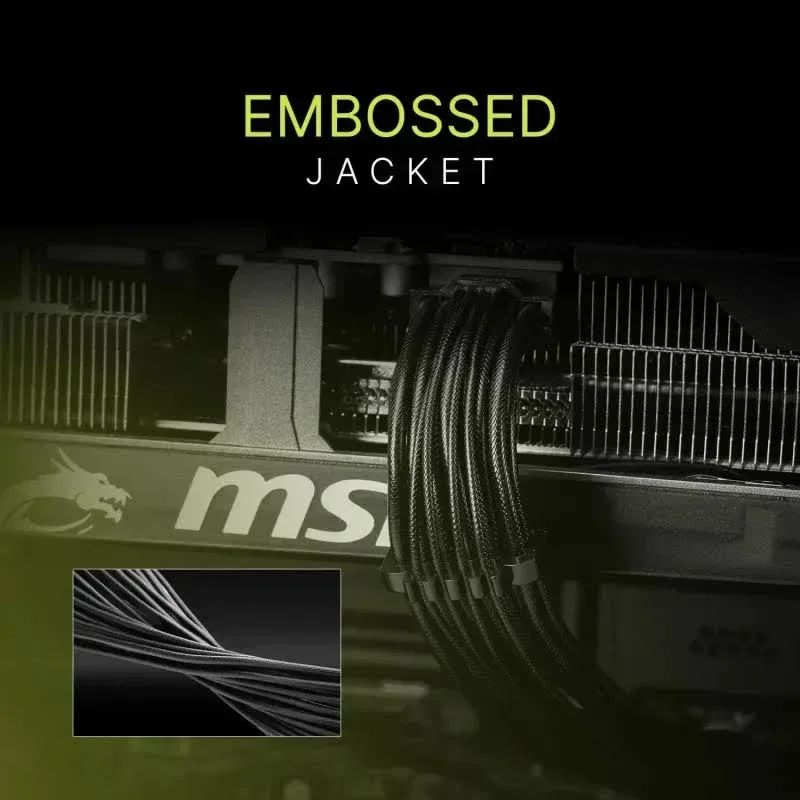 Alimentation PC modulaire MSI MAG A650GLS PCIE5 650W 80 PLUS Gold noir - image 5
