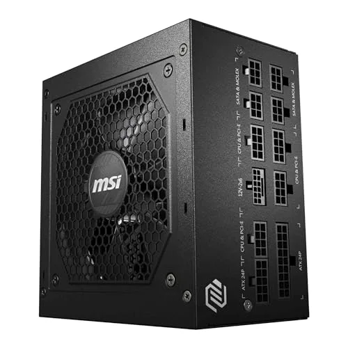 MSI MAG A750GL PCIE5 II 750W 80+ Gold modulaire - vue 3