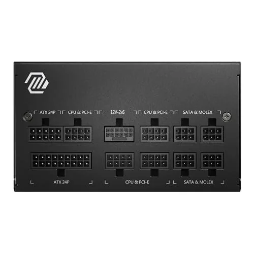 MSI MAG A750GL PCIE5 II 750W 80+ Gold modulaire - vue 5