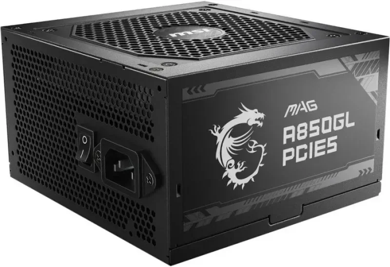 Alimentation PC modulaire MSI MAG A850GL PCIE5 850W 80 PLUS Gold noir - image 3