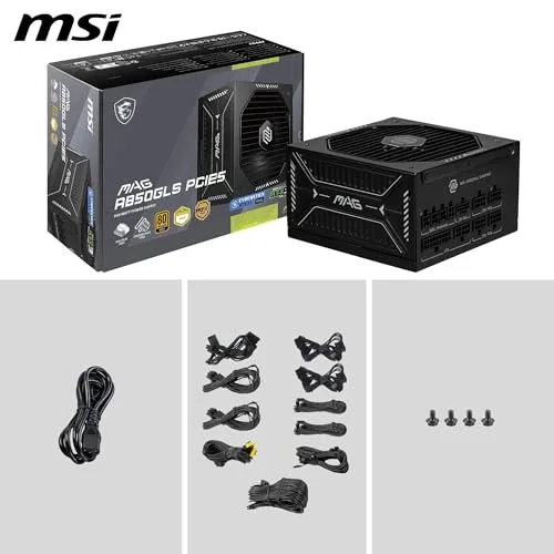 MSI MAG A850GLS 850W 80+ Gold - vue 7