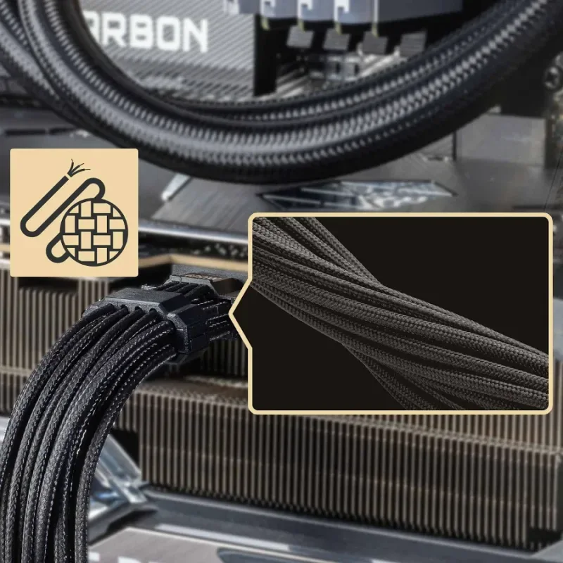 Alimentation PC modulaire MSI MEG Ai1600T PCIE5 1600W 80 PLUS Platinum noir - image 3