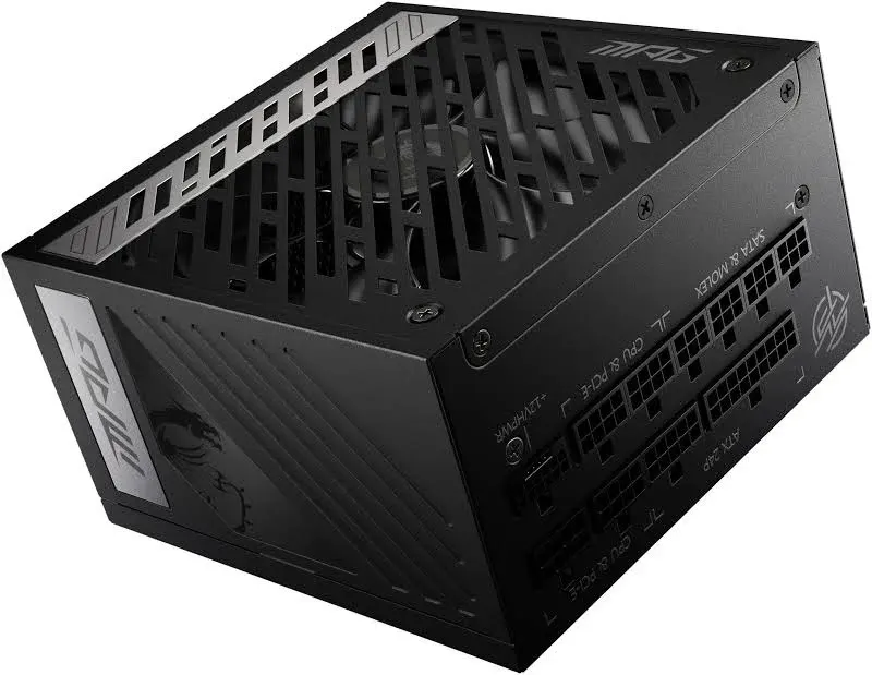 Alimentation PC modulaire MSI MPG A850G PCIE5 850W 80 PLUS Gold noir - image 4