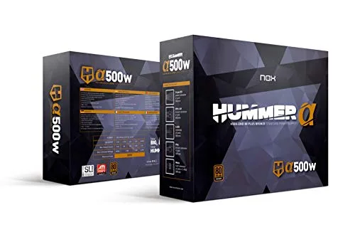 NOX Hummer Alpha 500W 80+ Bronze - vue 5