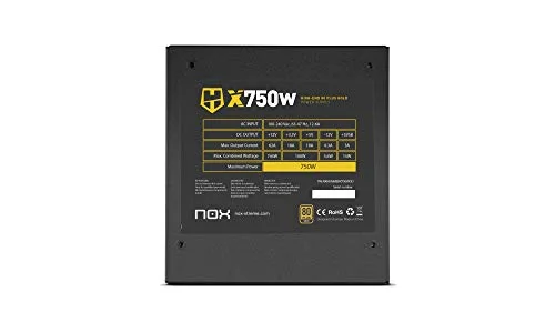 NOX HUMMER X 750W 80+ Gold modulaire - vue 6