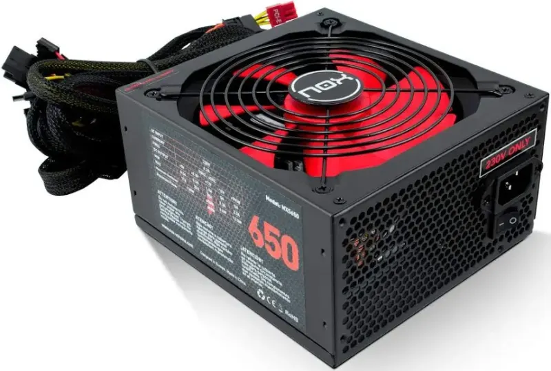 NoxNX 650W - alimentation vue principale