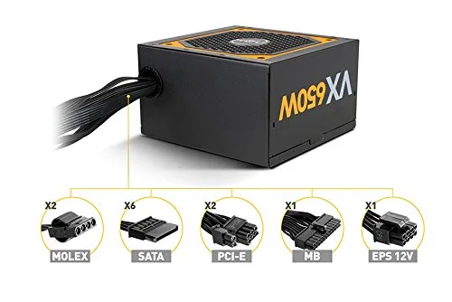 Nox Urano VX 650W 80+ Bronze - vue 4