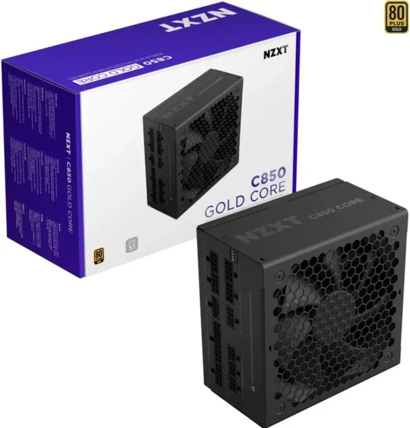 NZXT ATX 850W - 80+ Gold - C850 Gold Core Noir - image 3