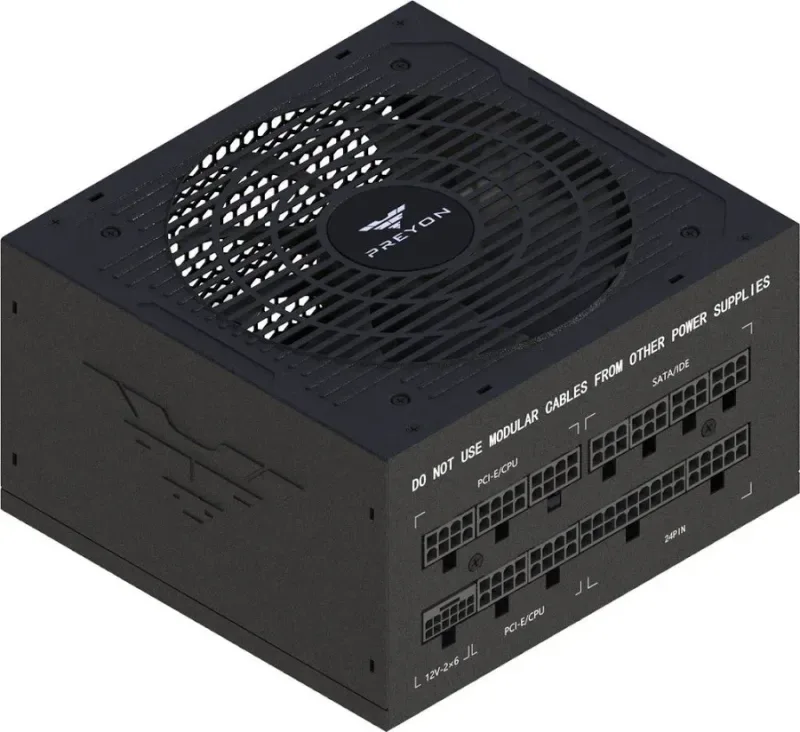 PREYON Eagle Power Gaming 1000W 80+ Gold modulaire