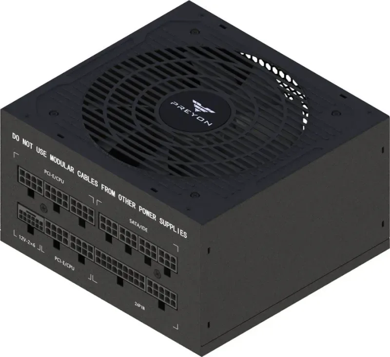 PREYON Eagle Power Gaming 750W 80+ Gold modulaire