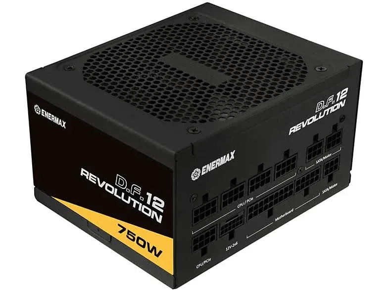 Revolution D.F.12 alimentation  modulaire 750 watt - alimentation vue principale