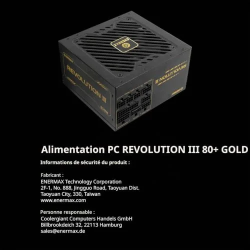REVOLUTION III 650W modulaire - vue 4