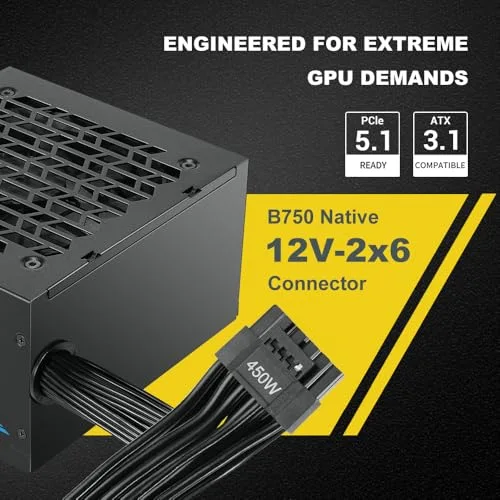 Sama Gears B750 750W 80+ Bronze - vue 5