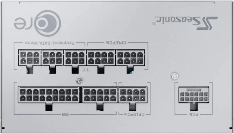 Seasonic ATX 850W - 80+ Gold - Core GX-850-V2 Blanc - image 4