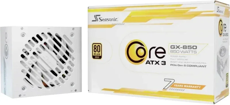 Seasonic Core GX-850-V2 850W 80+ Gold blanc