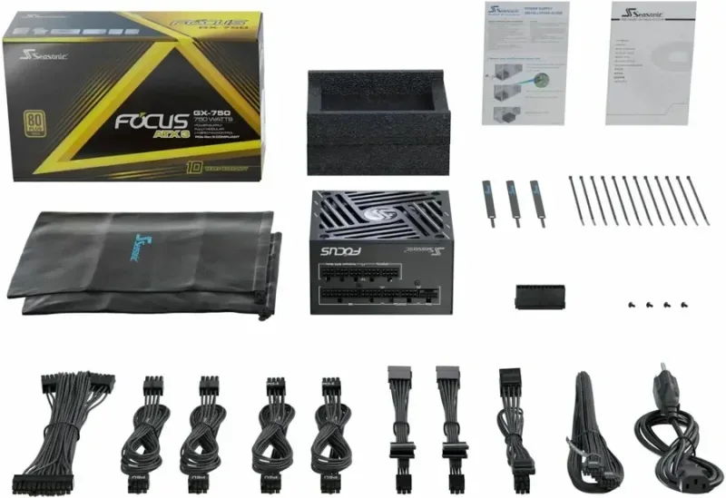Seasonic ATX 750W 80+ Gold - FOCUS-GX-750-V4 - image 5