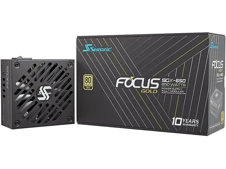 Seasonic Focus SGX-650 650W 80+ Gold modulaire