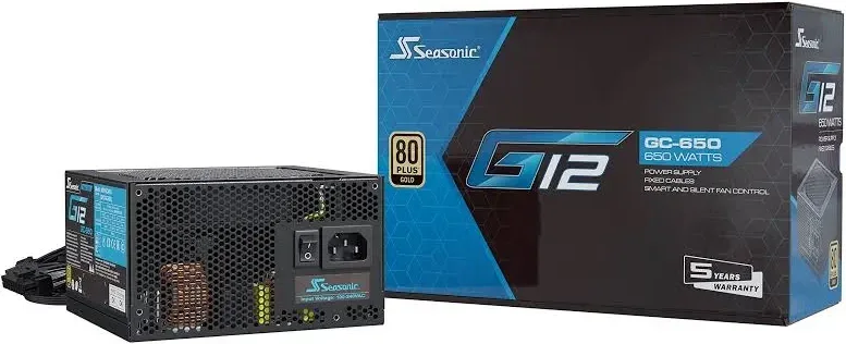 Seasonic G12 GC 650W 80+ Gold