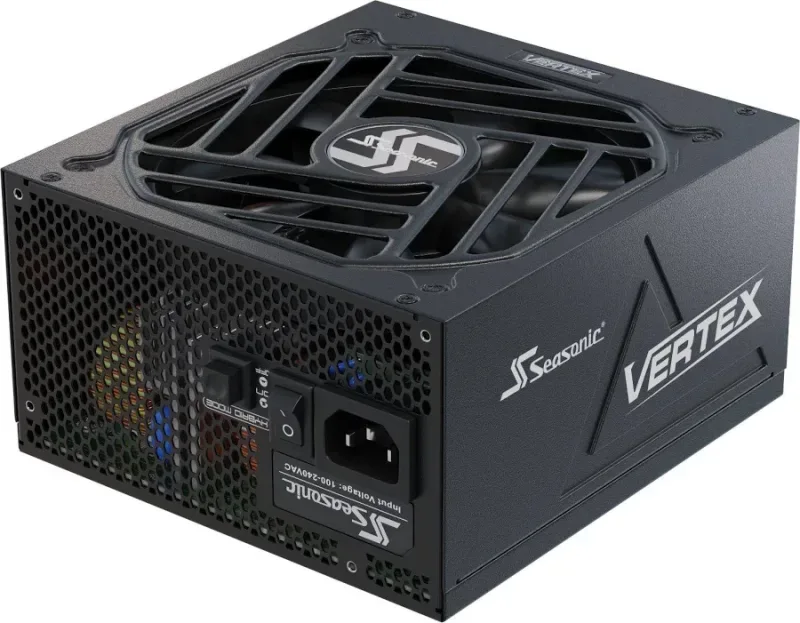 Seasonic ATX 1200W 80+ Gold - VERTEX GX-1200 - alimentation vue principale